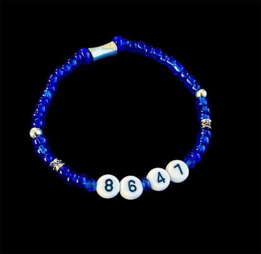 86 47 Bracelet-Blue Wave Edition