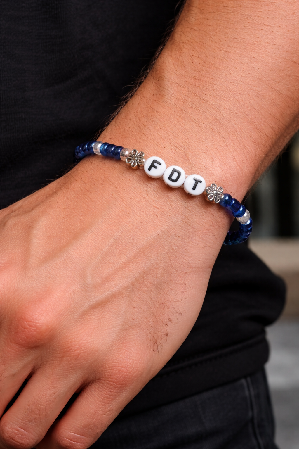 FDT Bracelet – Blue Wave Edition.  RAISE HELL. WEAR BLUE.